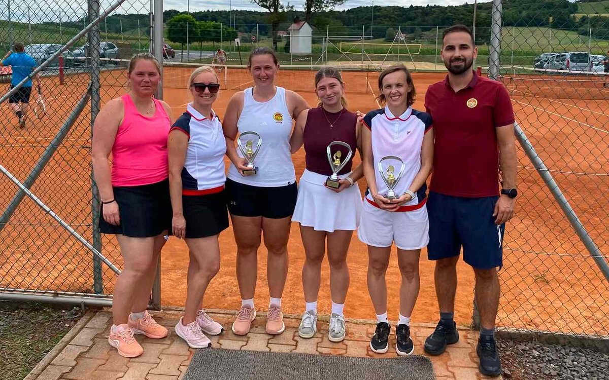 Najboljši tekmovalci teniškega turnirja v Jurovskem Dolu 2026
