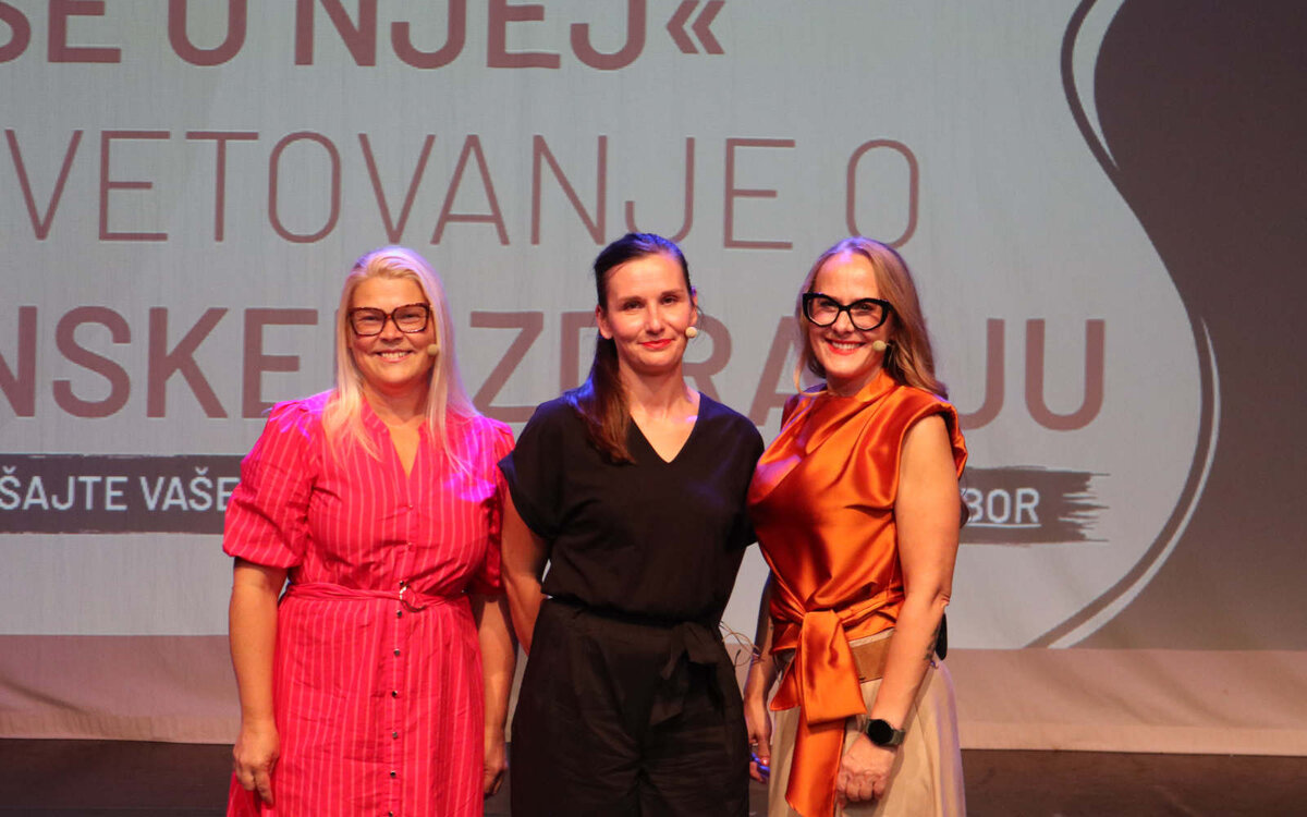 Predavanje Lekarn Maribor o ženskem zdravju v okviru storitve Vse o njej.